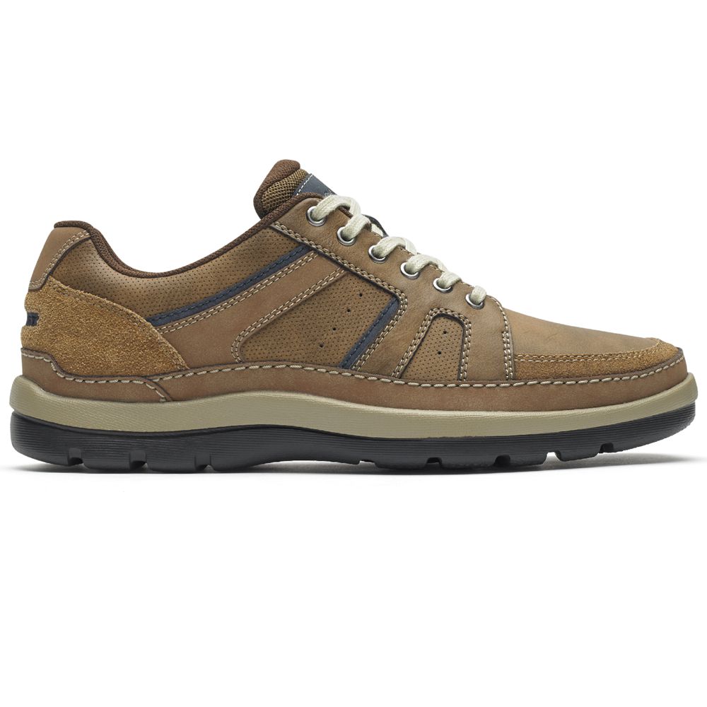 Rockport Canada Get Your Kicks Mudguard Blucher - Mens Sneakers Brown (DAC061548)